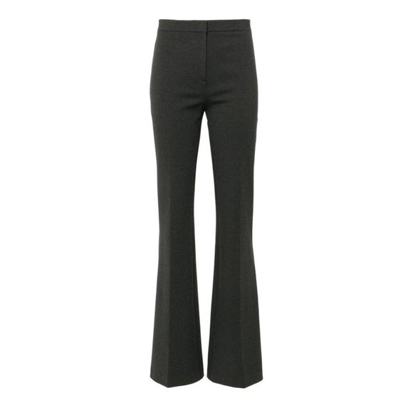 Pinko Flared Grey Trousers With Tailored Silhouette - NWT